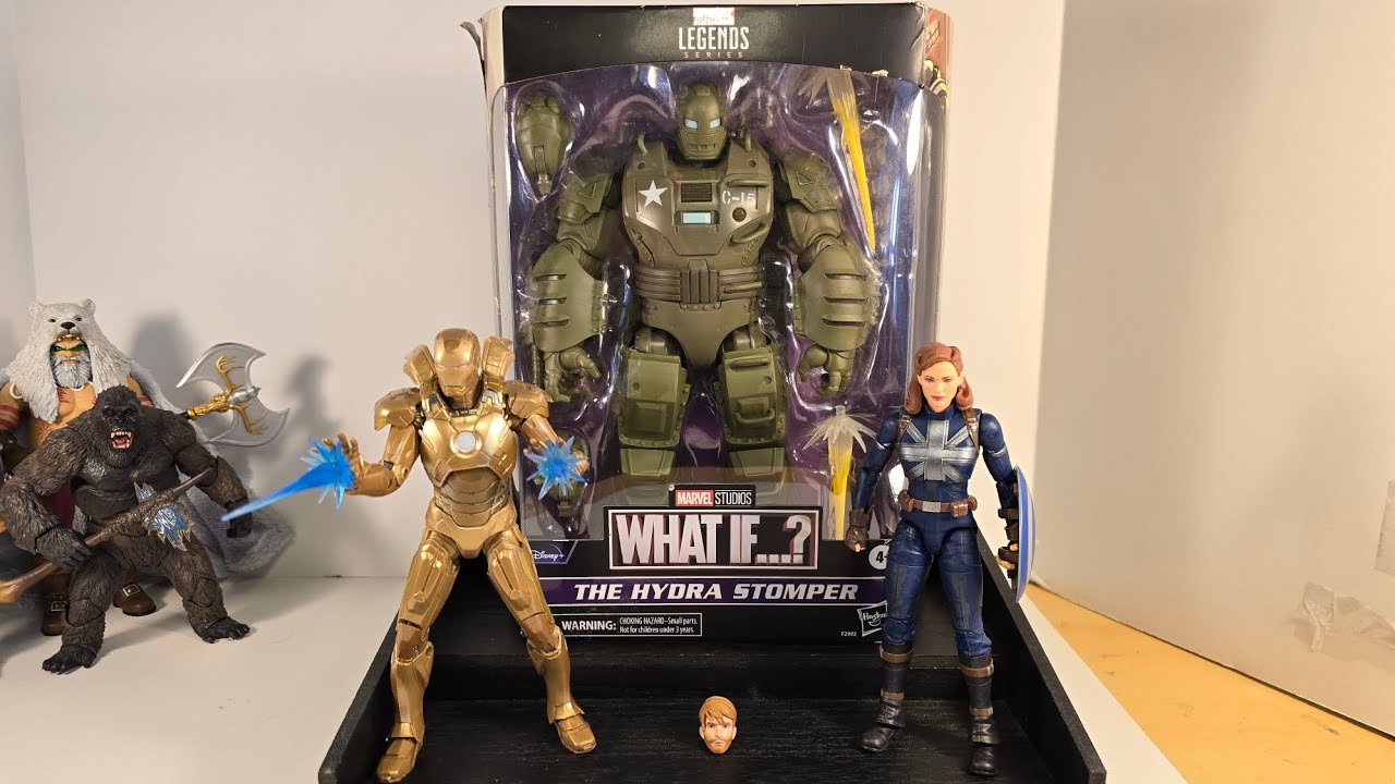 ハズブロ　WHAT IF ? ヒドラストンパー Marvel Legends Hydra Stomper What If? Hasbro Steve Rogers