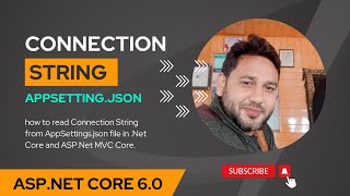 ConnectionString in  Core 6.0 in AppSetting.Json