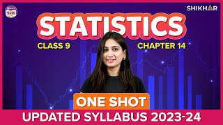 Statistics | ONE SHOT | Easiest Explanation | Chapter 14 | Class 9 | Arsh Ma’am | 2023-24