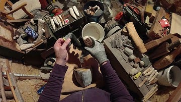 Flintblade with indirect percussion