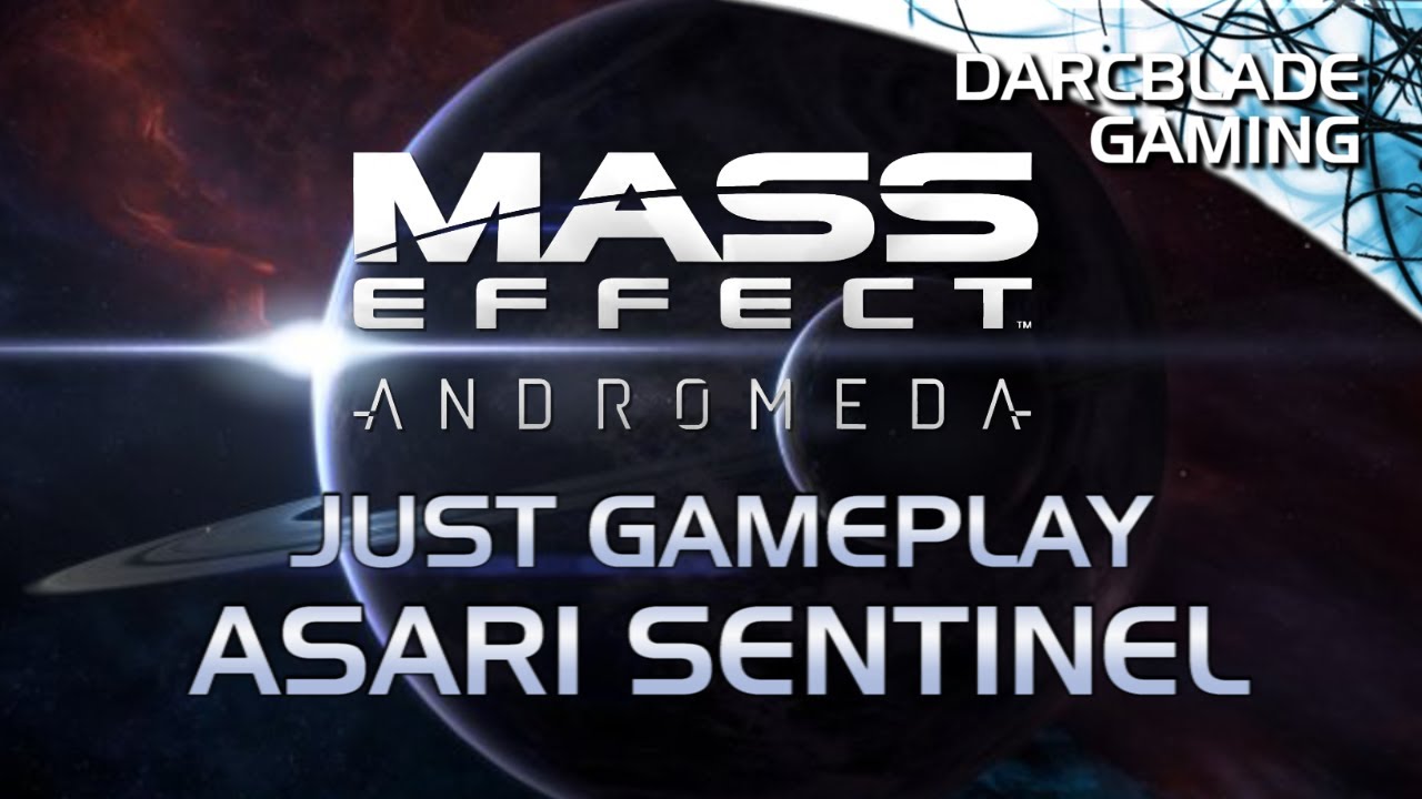 Asari Sentinel : Just Gameplay : Mass Effect Andromeda Multiplayer