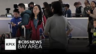Holiday travel rush begins at Bay Area airports
