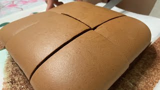 Taiwanese Castella Cake Unveiled! | Easy Recipe for Rich, Fluffy Goodness! 🍫🎂🌟 | Baking Magic
