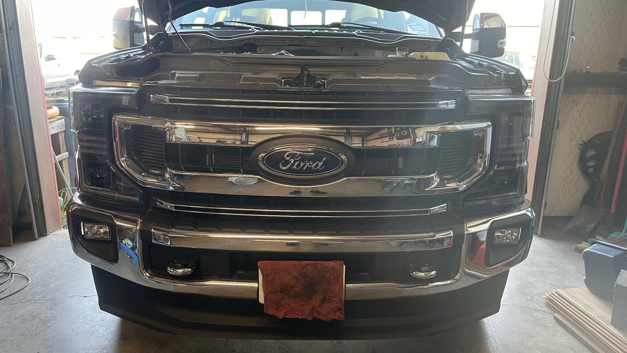 Ford F250 headlight removal 2017-2022