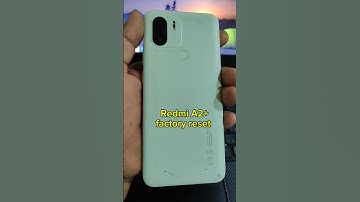 Redmi A2 Plus | factory reset | hard reset