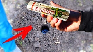 ✅ ТОП САМАЯ МОЩНАЯ ПЕТАРДА в НОРЕ | COBRA 8 FIRECRACKER UNDERGROUND