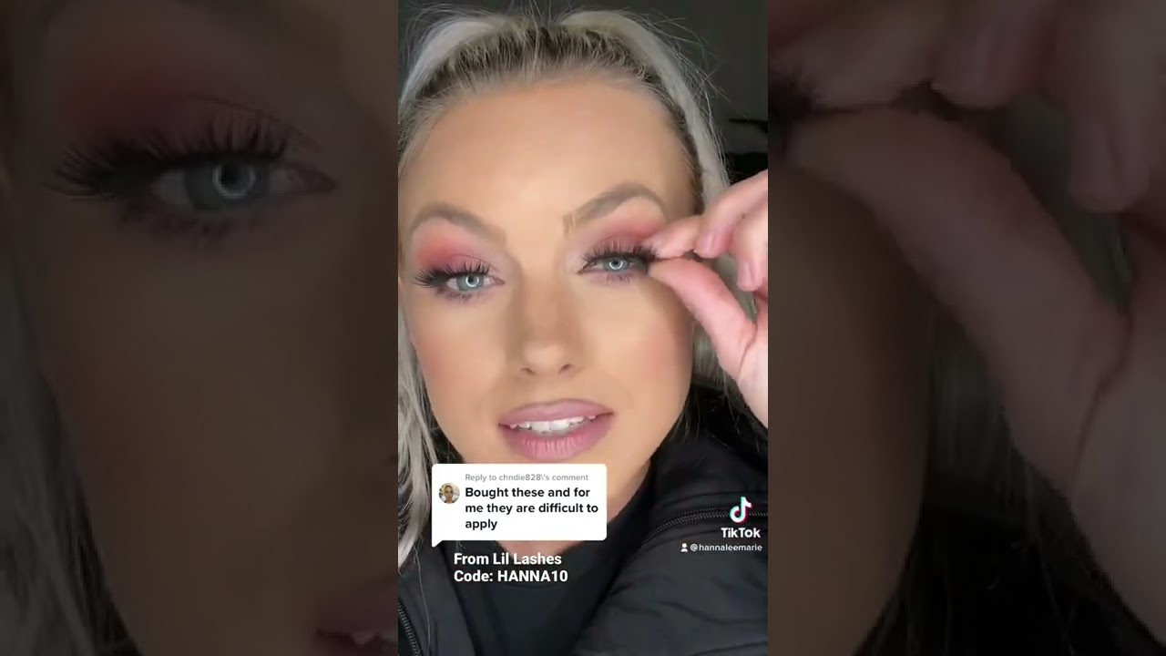 Magnetic lashes are easy to apply with magnetic eyeliner!