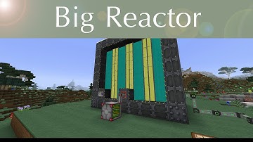 Minecraft Tutorial: Big Reactors - Rednet Controller - easy explained [English]