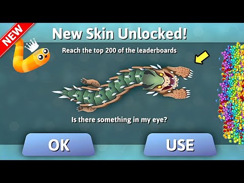 Wow 😲 New AXEL(Lizard) Snake Unlocked! New Skin Unlocked! Epic Snake. Io  Gameplay 