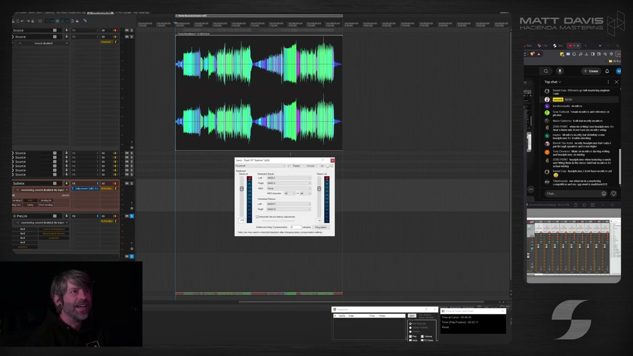 Matt Davis Mastering Workshop