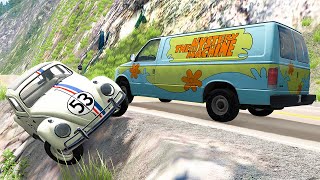 Cliff Drops #113 - BeamNG DRIVE | SmashChan