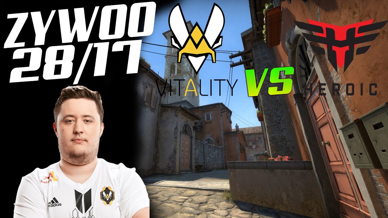 CSGO POV VITALITY ZYWOO(28/17) VS HEROIC INFERNO DreamHack Open Fall 2020 24.10.20!