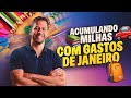 COMO MAXIMIZAR O SEU ACÚMULO DE MILHAS COM OS GASTOS DE JANEIRO - MATERIAL ESCOLAR, IPTU, IPVA...