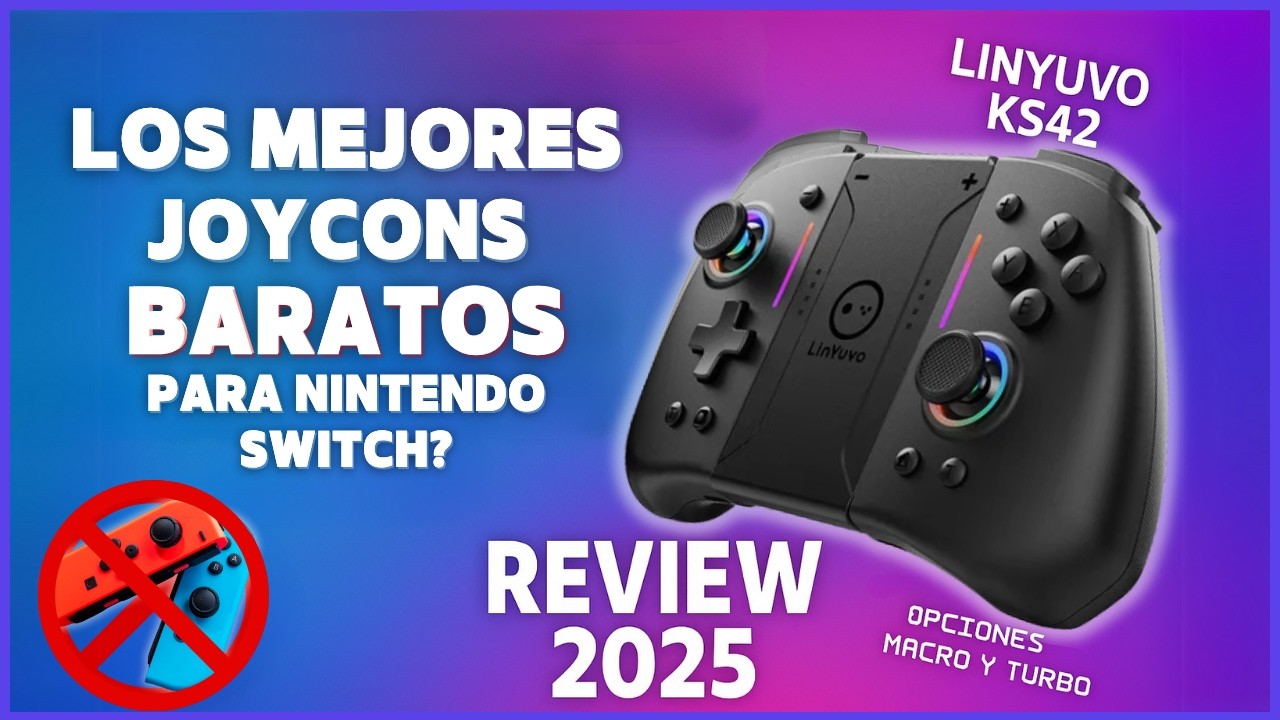 LinYuvo KS42 Review: ¿La mejor alternativa barata a los Joy-Con?