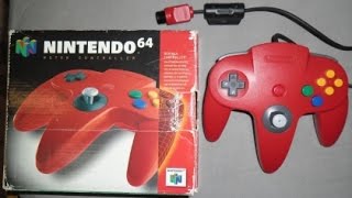 Original Red N64 Controller Review