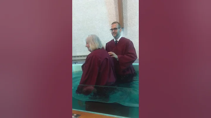 Terri's re-baptism
