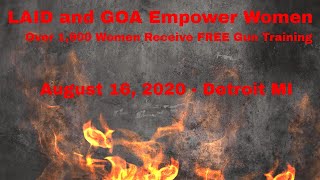 Rick Ector and Erich Pratt Interviewed At Historic Free Firearm Training Event For Women in Detroit