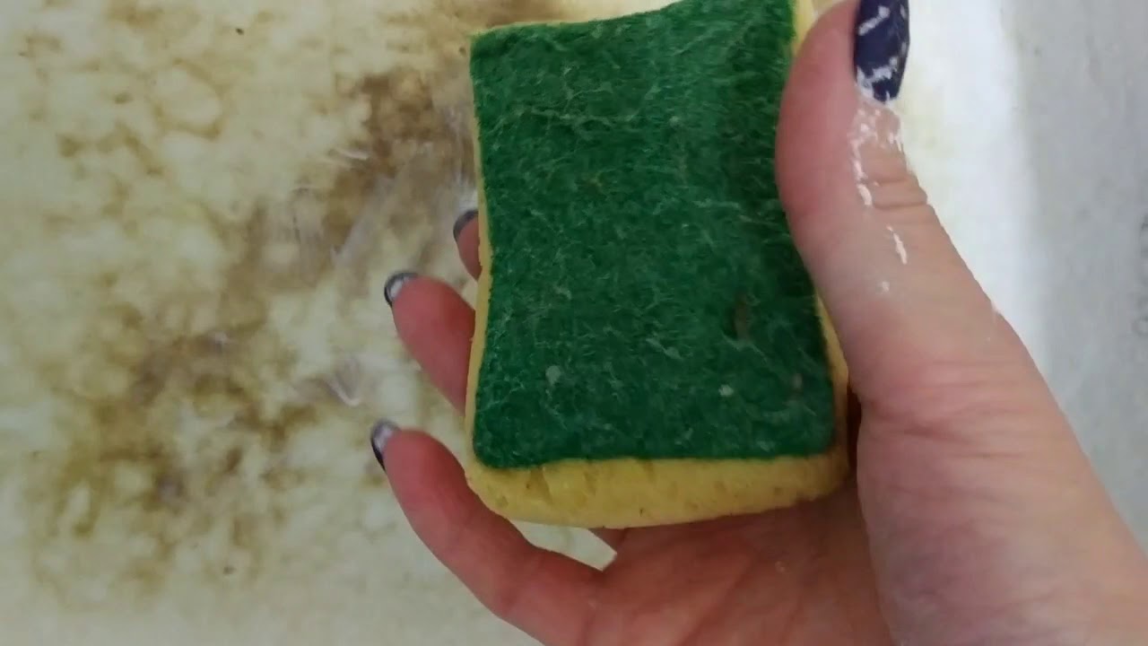 Как очистить белую раковину - YouTube