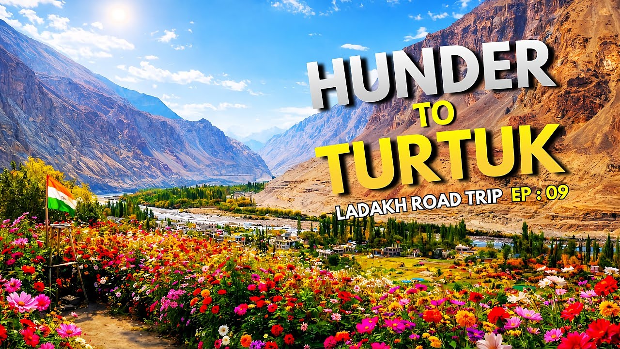Hunder to Turtuk | নীরব পাহাড়ে যুদ্ধের স্মৃতি | Ladakh Road Trip, Ep:09 | Shyok War Memorial | Thang