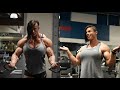 Kristen ifbb pro model woman  bodybuilder gym workout