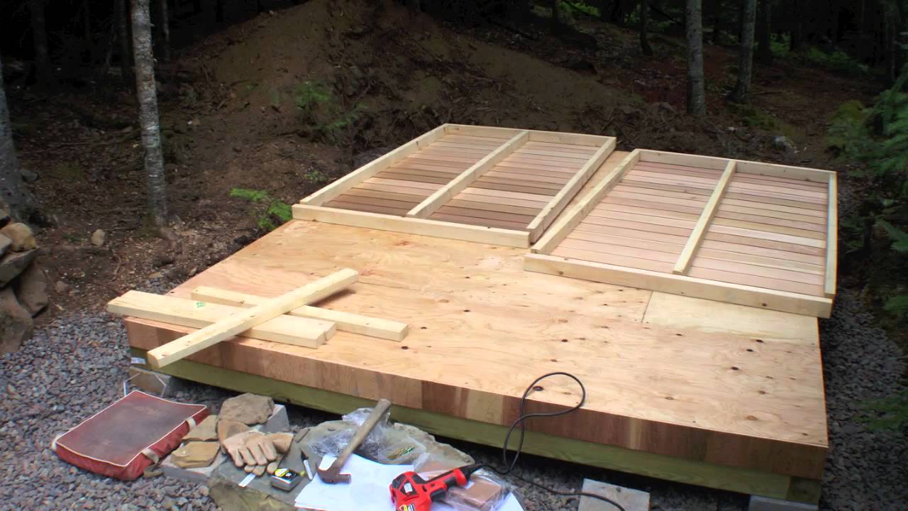 shed assembly: easy as 1-2-3! - youtube