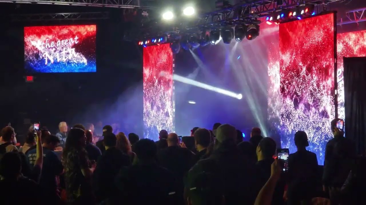 ECW Arena Crowd Loving The Great Nita (Atsushi Onita) Entrance - BCW 3-26-22