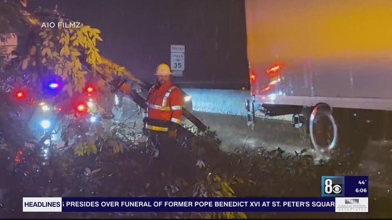 State of Emergency declared in California due to storm - YouTube