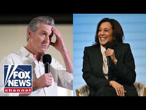 Newsom says he won't run for president if Kamala does