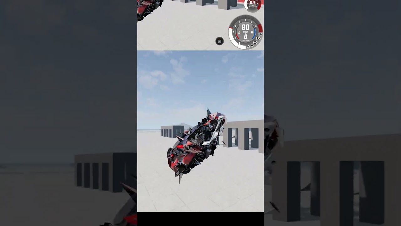 Crashing at 459 Kmp\h 