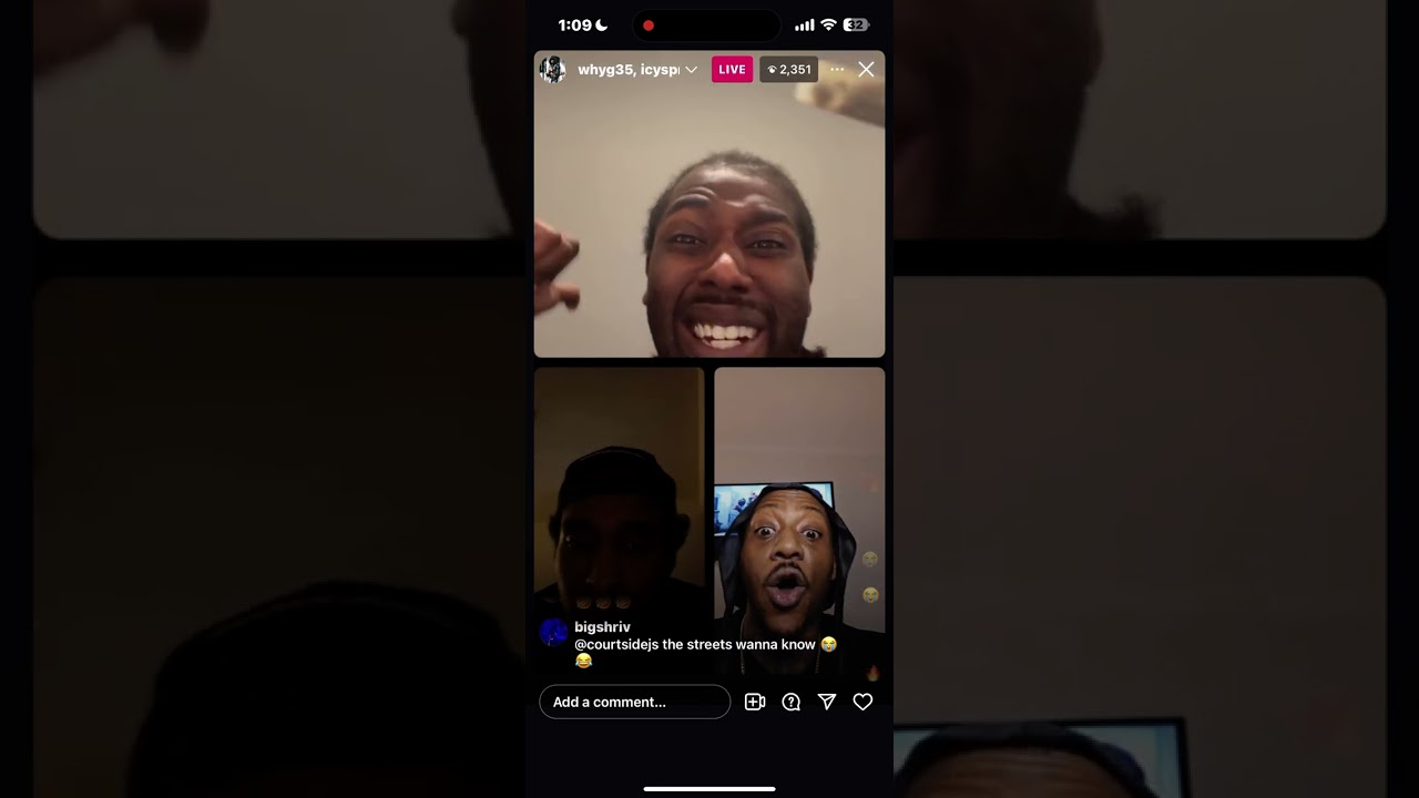 Whyg and Top5 Live with Icyspringer. Heated Argument