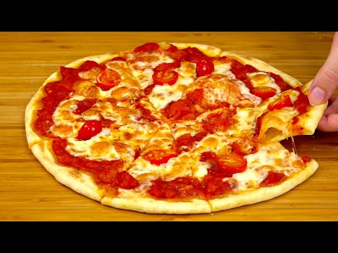 Пицца рецепт в домашних условиях в духовке без дрожжей на сковороде