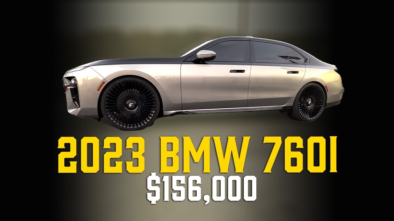 Test Drive on The $156,000 2023 BMW 760i - YouTube