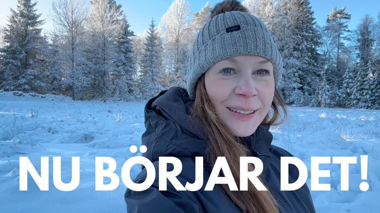 Nu börjar äventyret! ⛸️🏡
