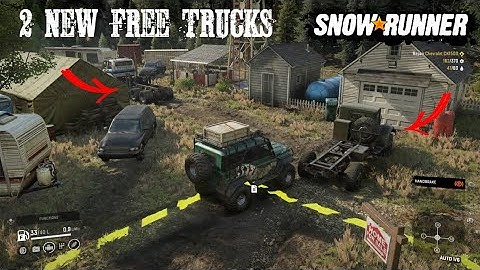 Exploring The Burned Forest In Phase 9 Upgrades And Lots Of Trucks SnowRunner Update/DLC Gameplay