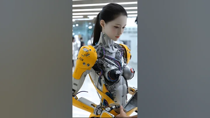 Guy Tries Out the Newest Girlfriend Robot at the Expo.