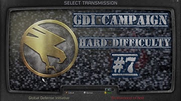 Command & Conquer Remastered - GDI Mission #7 - DESTROY THE AIRSTRIP - Hard Difficulty