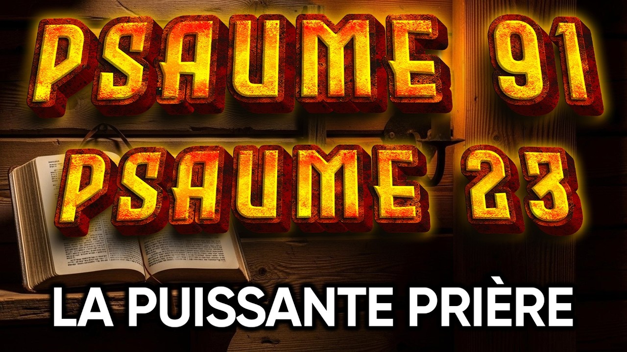 PRIÈRES POUR LE 06 MARS PSAUME 91 ET PSAUME 23   DEUX DES PRIÈRES LES PLUS PUISSANTES DE LA BIBLE 🙏
