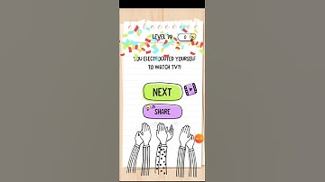 Brain test level 79 Turn on the TV please Walkthrough