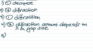 Solutions Walkthrough: A+ Physics: Waves-Wave Behaviors: Diffraction 2 of 2