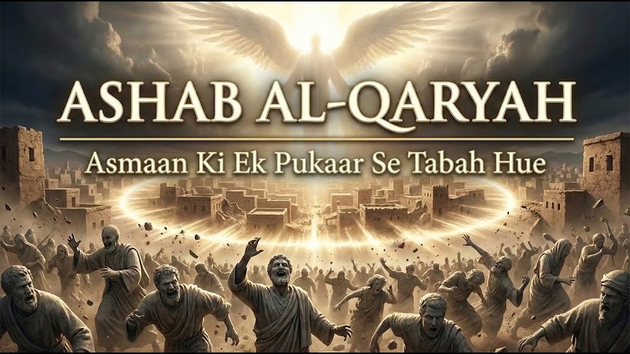 Unhon ne Rasoolon ka mazaaq udaya — Aasman se aik cheekh ne sab kuch khatam kar diya | Surah Yaseen