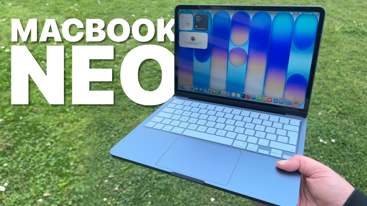 MacBook Neo Indigo - Unboxing & First Impressions! - YouTube
