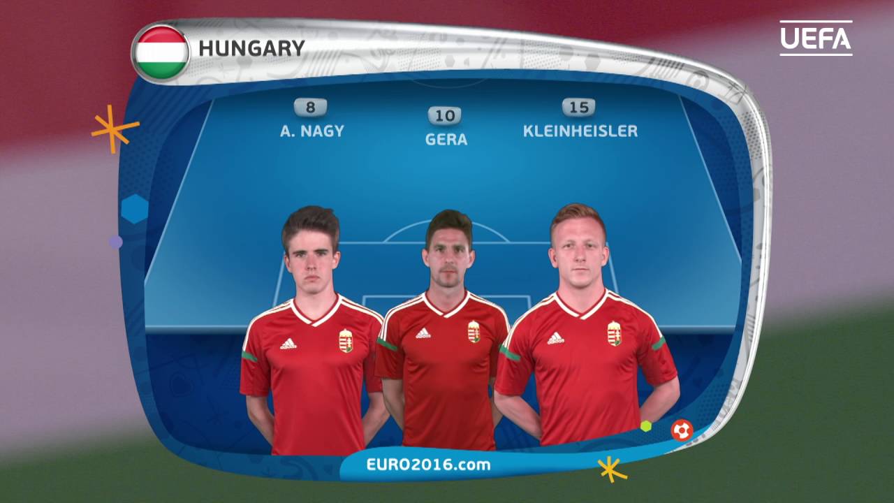 Hungary Lineup V Iceland Uefa Euro 16 Youtube