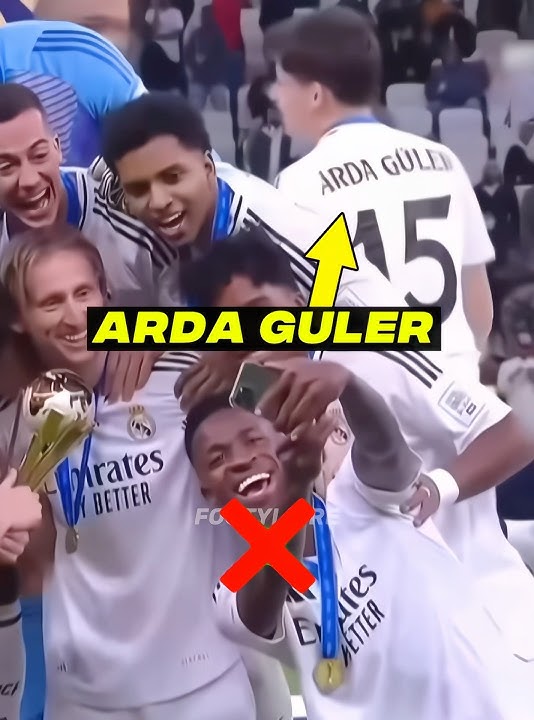 Arda Guler Always Refuses Trophy 😢