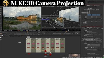 3D camera projection in NUKE