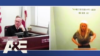 Court Cam: Porn Star Flashes Judge at Bond Hearing | A&E