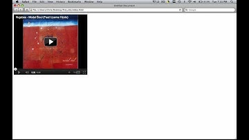 Dreamweaver Tutorial - Links 03 - Embed a YouTube Video