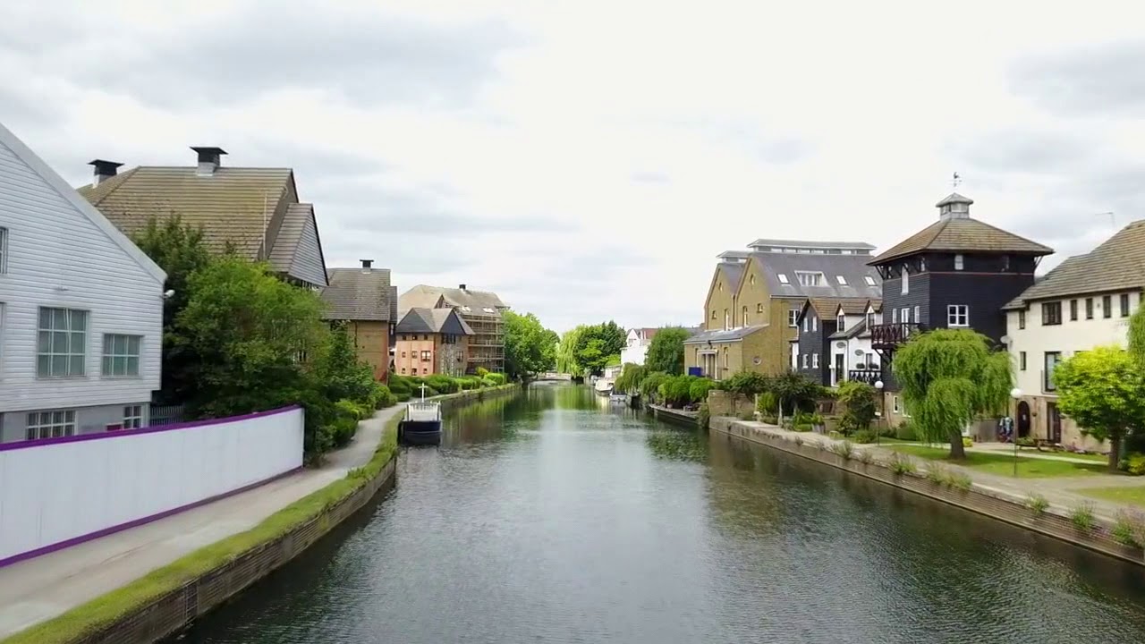 South Weald park & River Lea, Ware. (drone footage)