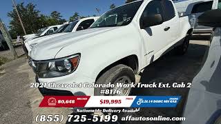 2021 Chevrolet Colorado Work Truck Ext. Cab 2