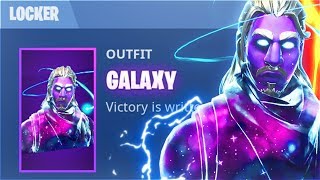 The Galaxy Skin Glitch.. Fortnite Battle Royale Galaxy Skin