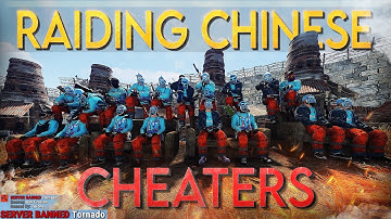 Raiding Mad CHINESE CHEATERS With 300 ROCKETS - Rust